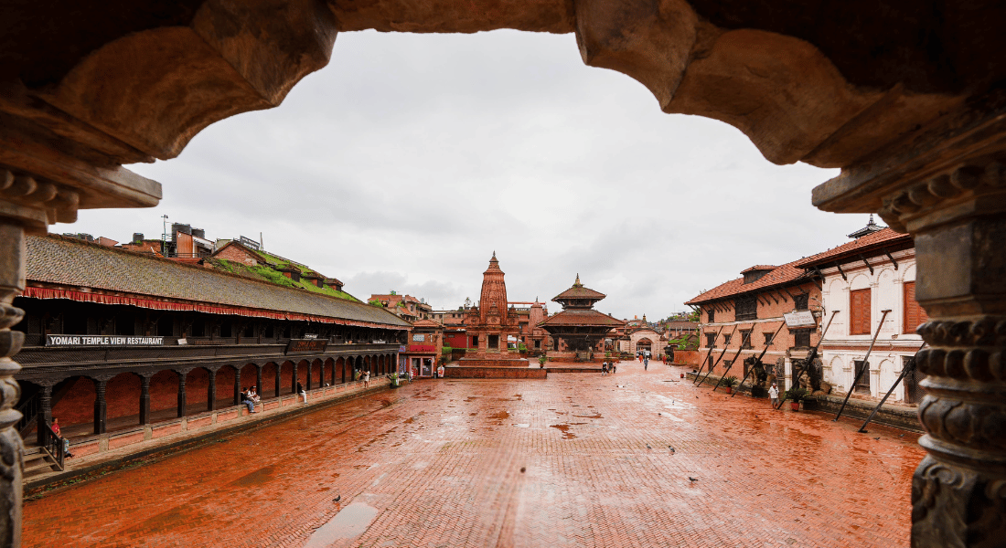 Bhaktapur Durbar Square showcasing historic temples and Newari architecture